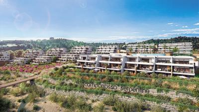 Serpentine, Leiligheter med Havutsikt i Finestrat in España Casas