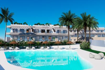 Leilighet i Luz 2 Finestrat med Vakker Utsikt in España Casas